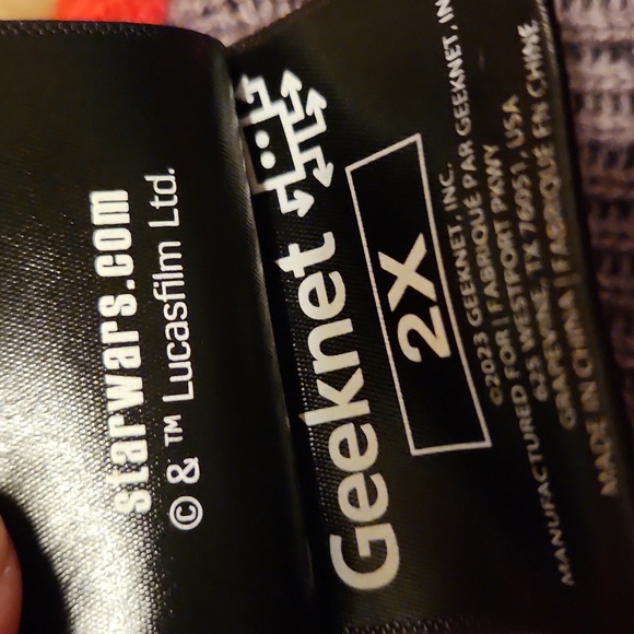 Star Wars Darth Vader Men's Winter Christmas Sweater - Black and Red - Picture 3 of 6